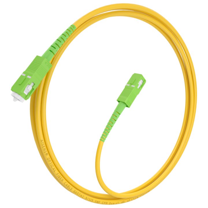 AISENS Cabo de Fibra Óptica Latiguillo G657A2 3.0 9/125 SMF Simplex…