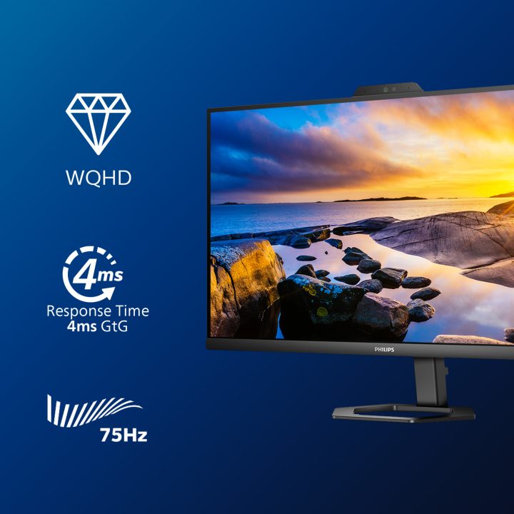 Monitor Philips 5000 Series 27E1N5600HE 27" QHD 75 Hz IPS