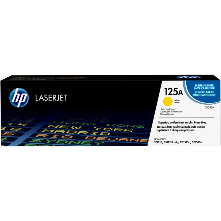 HP Cartucho de tóner original LaserJet 125A amarillo