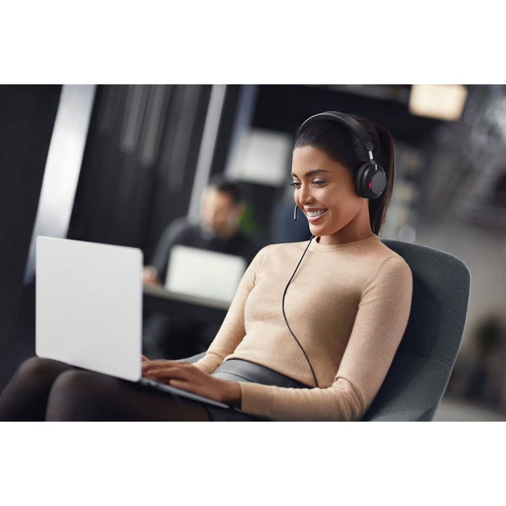 Jabra Evolve2 40 SE Auscultadores Com Fios Arco de Cabeça…