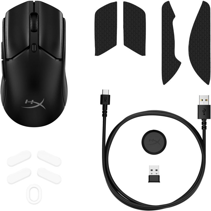 HyperX Pulsefire Haste 2 Mini: Wireless Gaming Mouse (White)