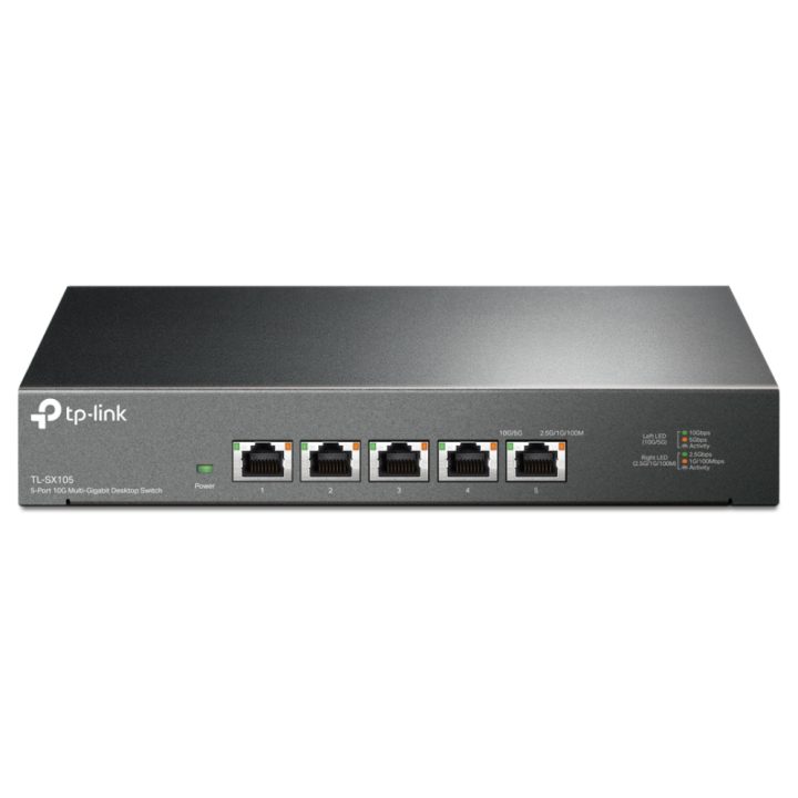TP-Link TL-SX105 Unmanaged Switch 10G Ethernet (100/1000/10000) Black