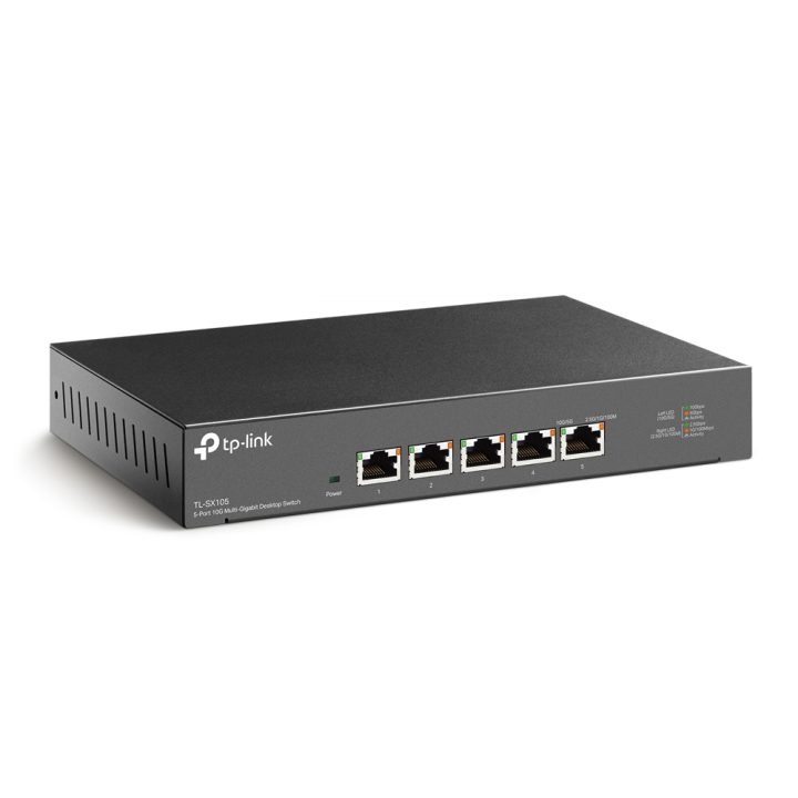 TP-Link TL-SX105 Unmanaged Switch 10G Ethernet (100/1000/10000) Black