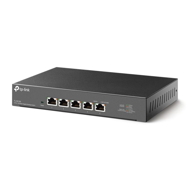 TP-Link TL-SX105 Unmanaged Switch 10G Ethernet (100/1000/10000) Black