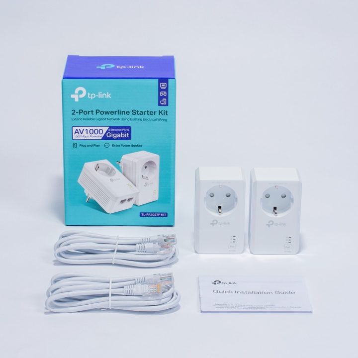 TP-Link TL-PA7027P KIT PowerLine network adapter 1000 Mbit/s Ethernet…