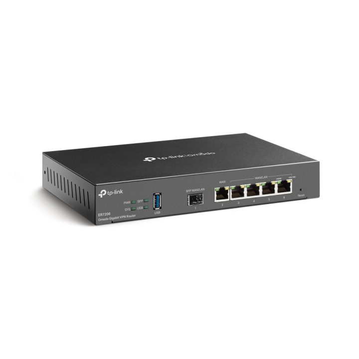 TP-Link Omada ER7206 router Gigabit Ethernet Negro