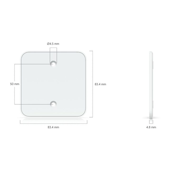 Ubiquiti UACC-FM Low-Profile Wall Magnetic Mount, compatible with…