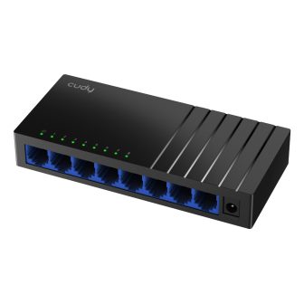 Cudy GS108D switch não gerido Gigabit Ethernet (10/100/1000) Preto