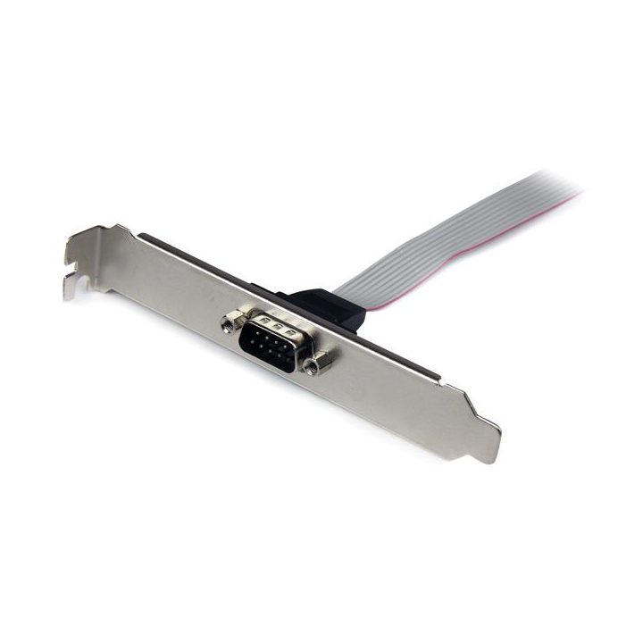 StarTech.com 40cm DB9 RS232 to 10-Pin IDC Header Bracket Adapter for…