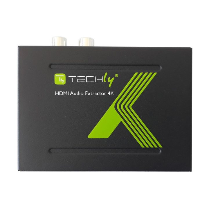 Techly IDATA HDMI-EA conversor de áudio Preto