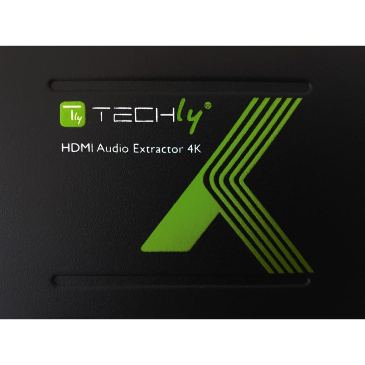 Techly IDATA HDMI-EA conversor de áudio Preto