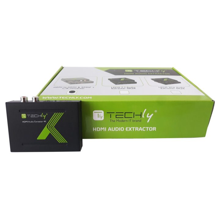 Techly IDATA HDMI-EA Audio Converter Black