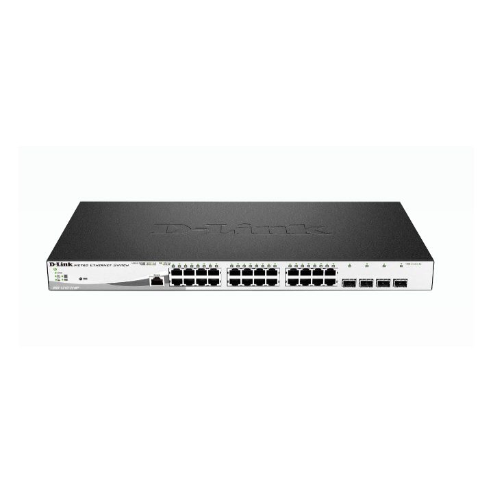 D-Link DGS-1210-28MP/E Managed L2 Gigabit Ethernet (10/100/1000)…
