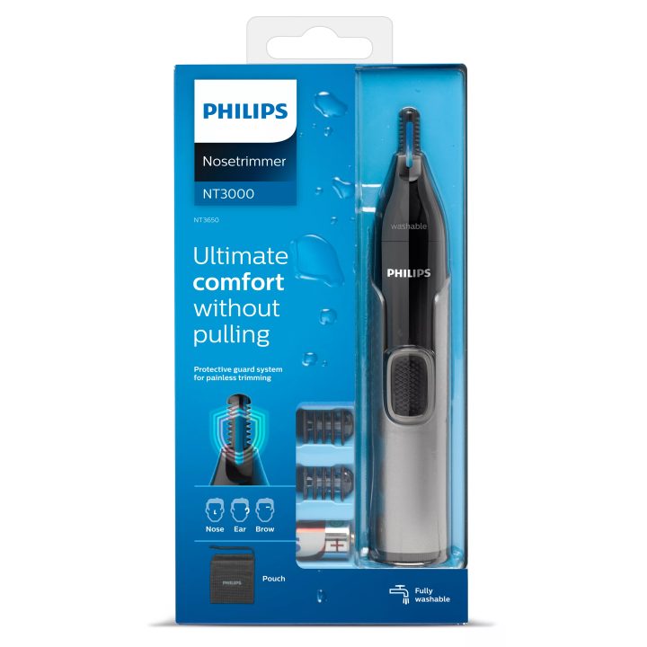 Philips 3000 Series Nose Trimmer NT3650/16 Nose, Ear, and Eyebrow…