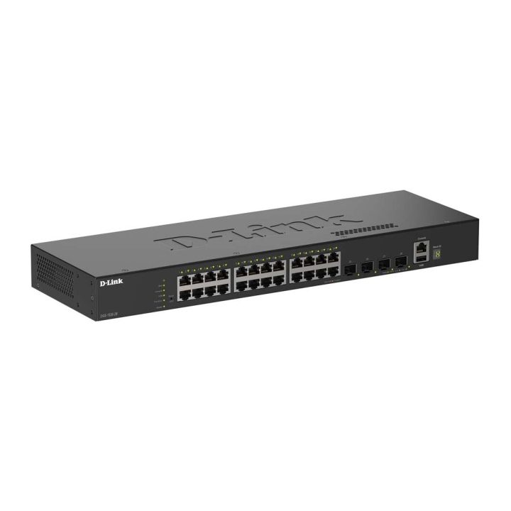 D-Link DGS-1530-28/E Managed L2 Gigabit Ethernet (10/100/1000) Switch…