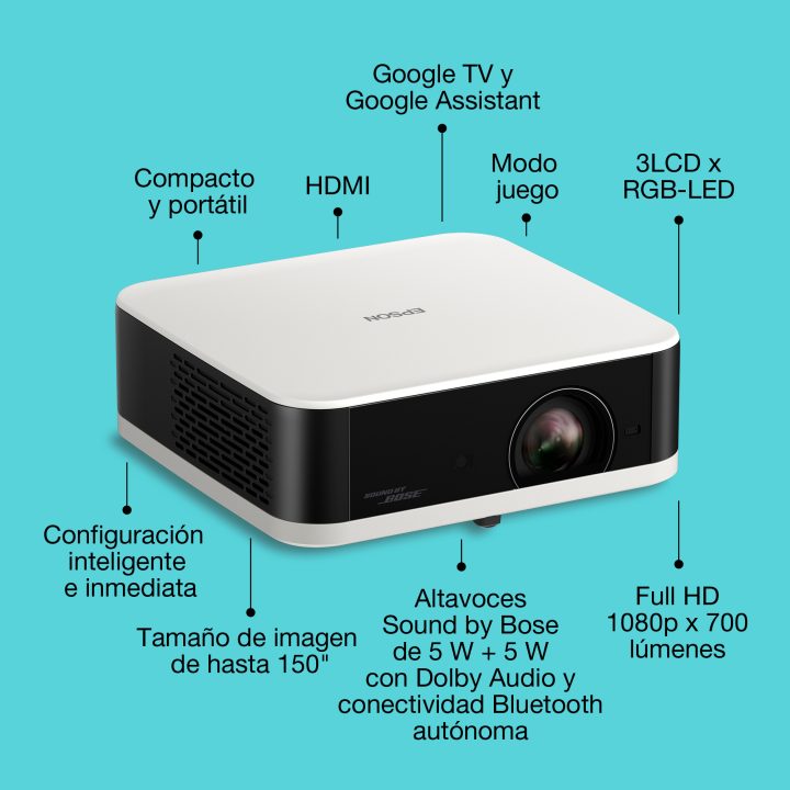 Epson Lifestudio Pop — EF-61W Diamond White