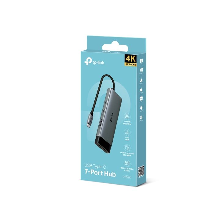 TP-Link UH7020C hub de interface USB 3.2 Gen 1 (3.1 Gen 1) Type-C…