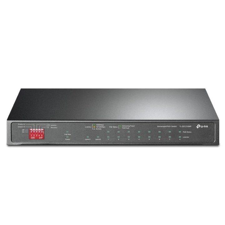 TP-Link TL-SG1210MP Unmanaged Switch Gigabit Ethernet (10/100/1000)…