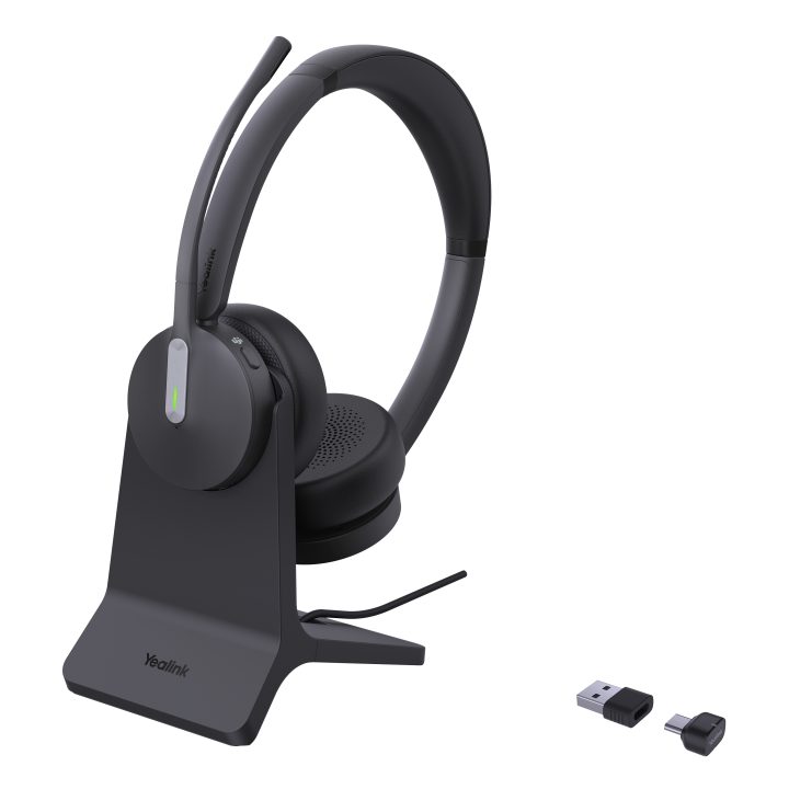 Yealink BH70 Dual With Stand auscultadores de diadema sem fios
