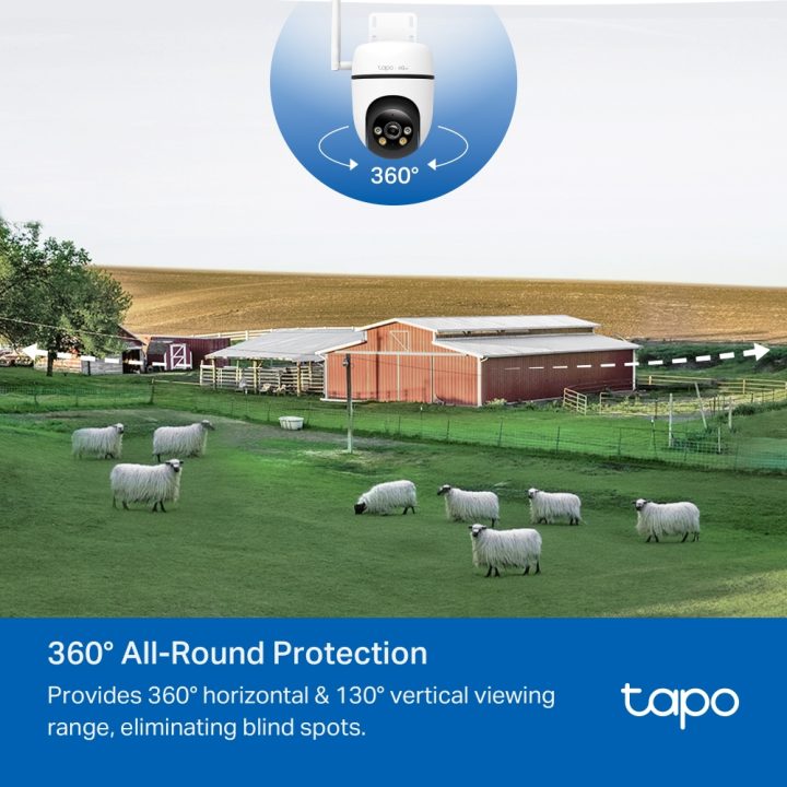 TP-Link TAPO C501GW Turret Security Camera IP Outdoor 1920 x 1080…