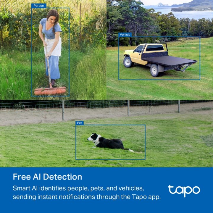 TP-Link TAPO C501GW câmara de vigilância Torre Câmara de segurança IP…