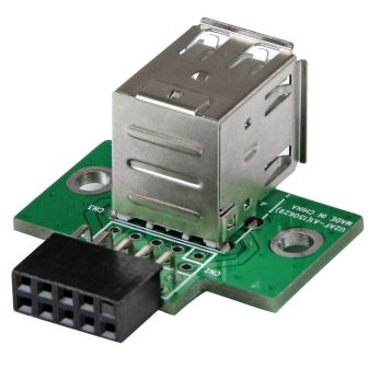 StarTech.com 2-Port USB Header Adapter for Motherboard