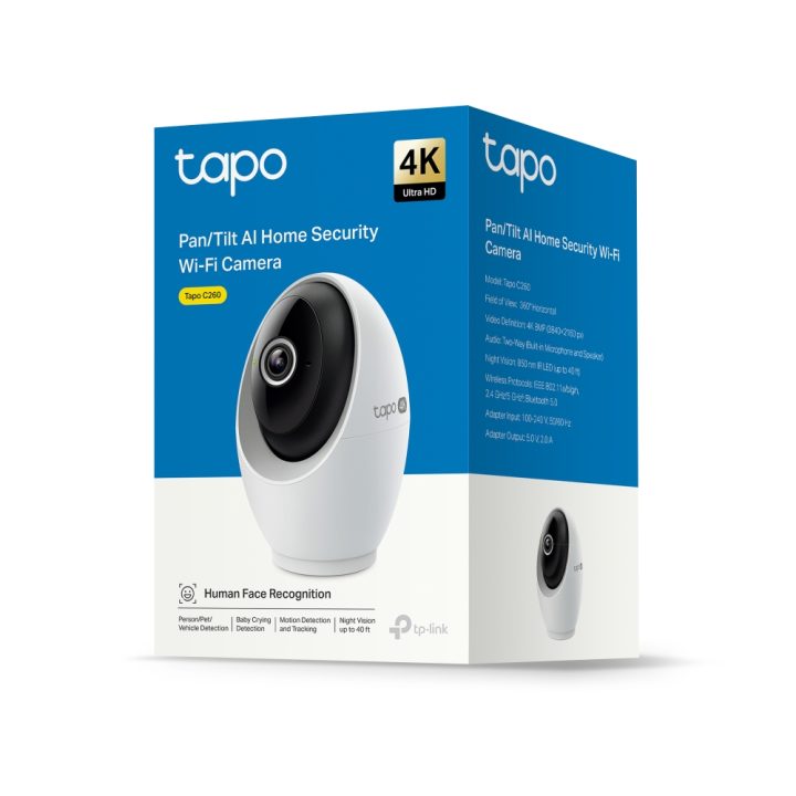 TP-Link Tapo C260 Câmara de segurança IP Interior 3840 x 2160 Pixeles…