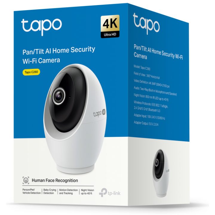 TP-Link Tapo C260 Câmara de segurança IP Interior 3840 x 2160 Pixeles…
