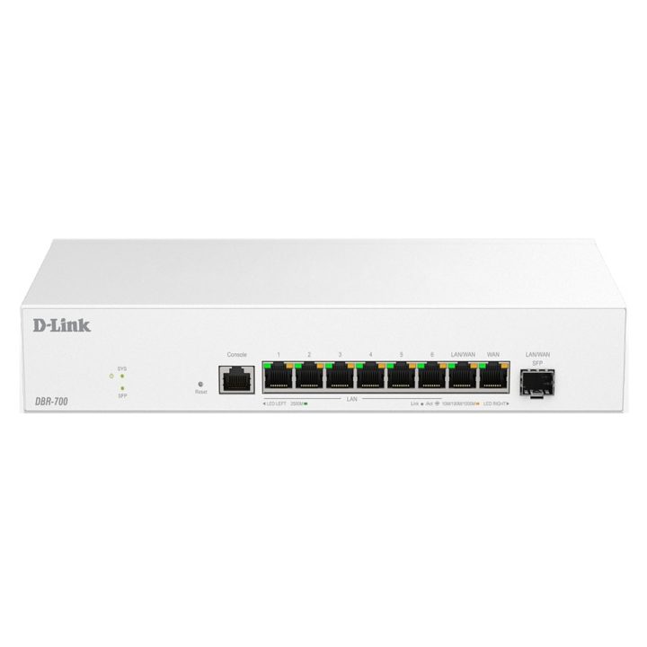 Router D-Link DBR-700 2.5 Gigabit Ethernet Branco