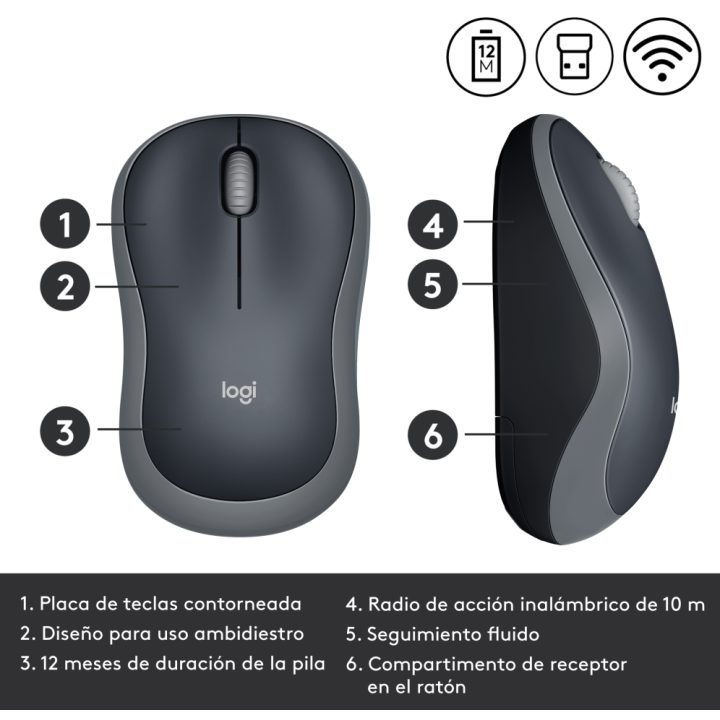 Logitech M185