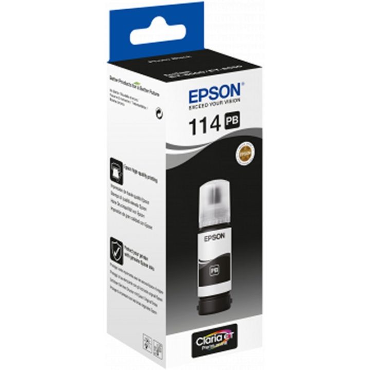 Epson 114 EcoTank Photo Black ink bottle