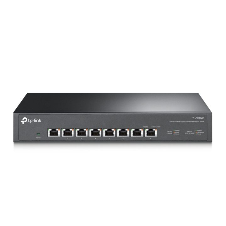 TP-Link TL-SX1008 Unmanaged Switch 10G Ethernet (100/1000/10000) 1U…