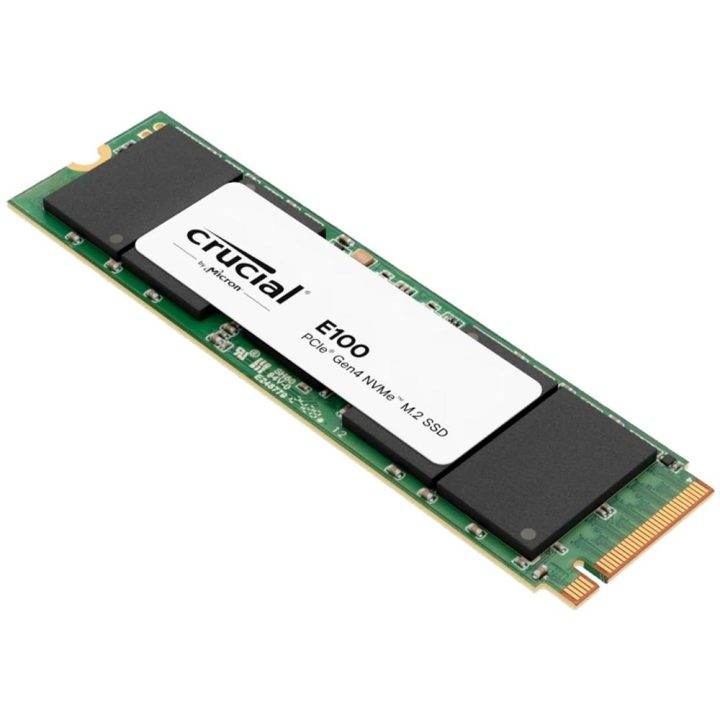 Disco rígido interno sólido SSD Crucial E100 480GB m.2 NVMe PCI…