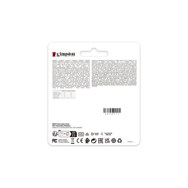 Kingston Technology DataTraveler 64GB 220MB/s Pen USB 3.2 Gen 1…