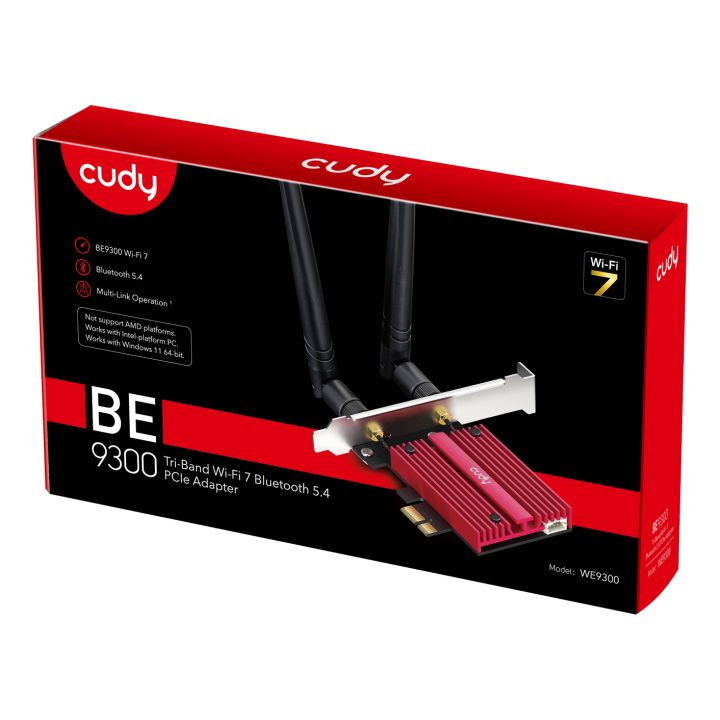 Cudy WE9300 Internal WLAN / Bluetooth Network Adapter and Card 5765…
