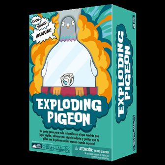 Asmodee Juego de mesa exploding pigeon (EKIEP01ES)