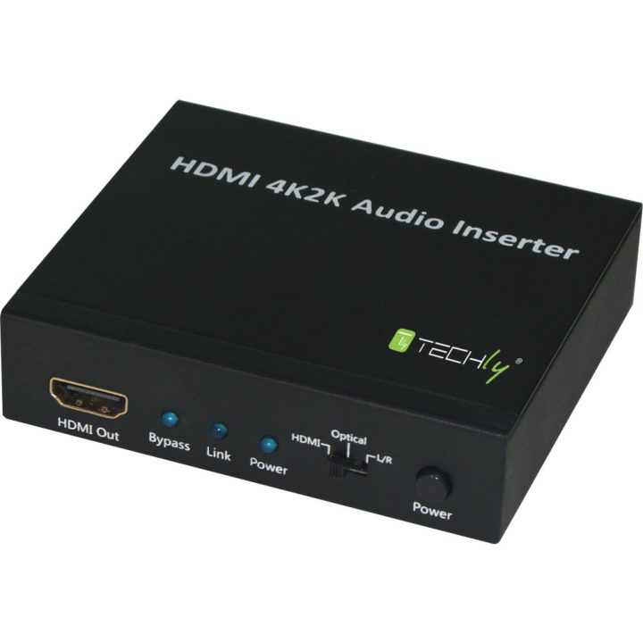 Techly IDATA HDMI-AI4K conversor de sinal de vídeo 3840 x 2160 Pixéis