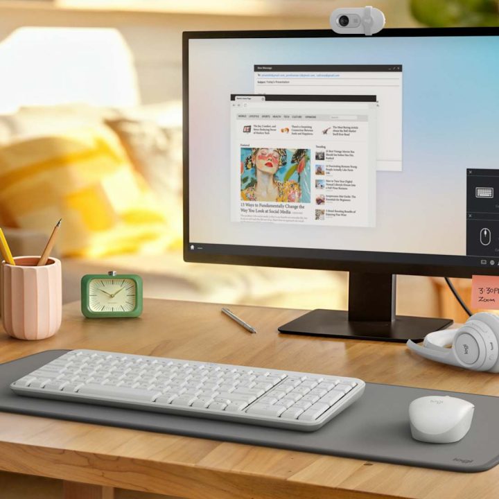 Logitech MK250 Combo teclado Ratón incluido Universal RF Wireless +…