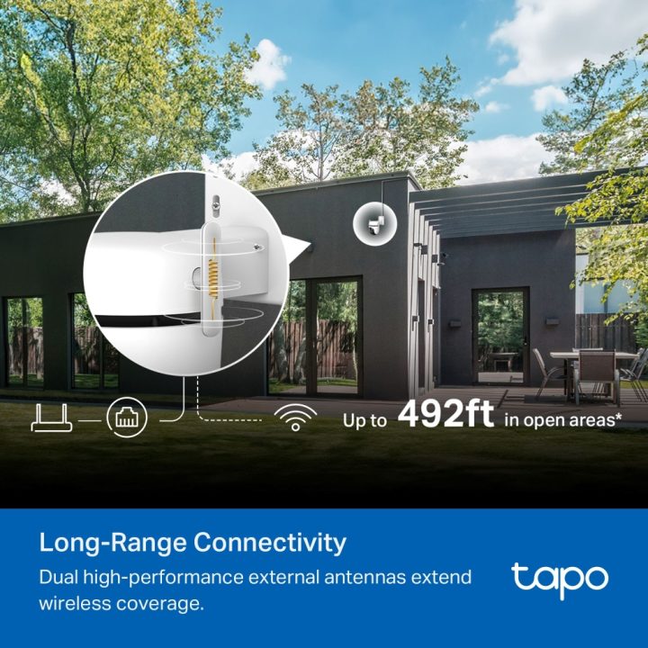 TP-Link TAPO C530WS câmara de vigilância Torre Câmara de segurança IP…