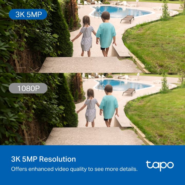 TP-Link TAPO C530WS Turret Security Camera IP Outdoor 2880 x 1620…