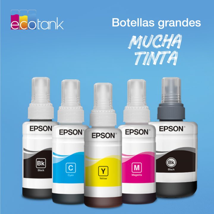 Epson 664 Garrafa de Tinta Preta EcoTank