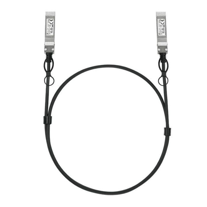 TP-Link Omada SM6220-1M SFP28 InfiniBand Fiber Optic Cable Black…