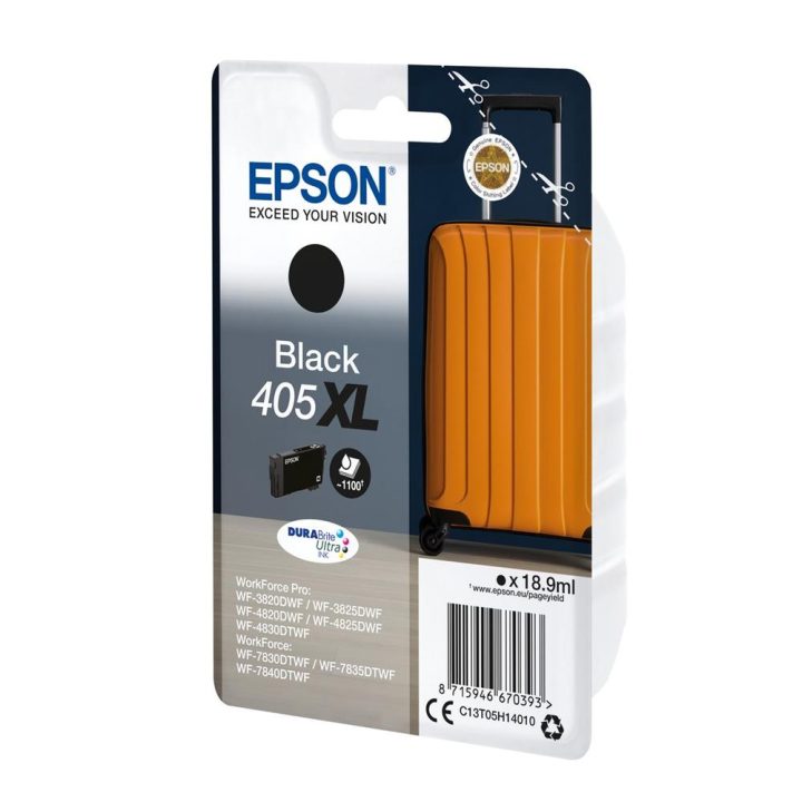 Epson Singlepack Black 405XL DURABrite Ultra Ink