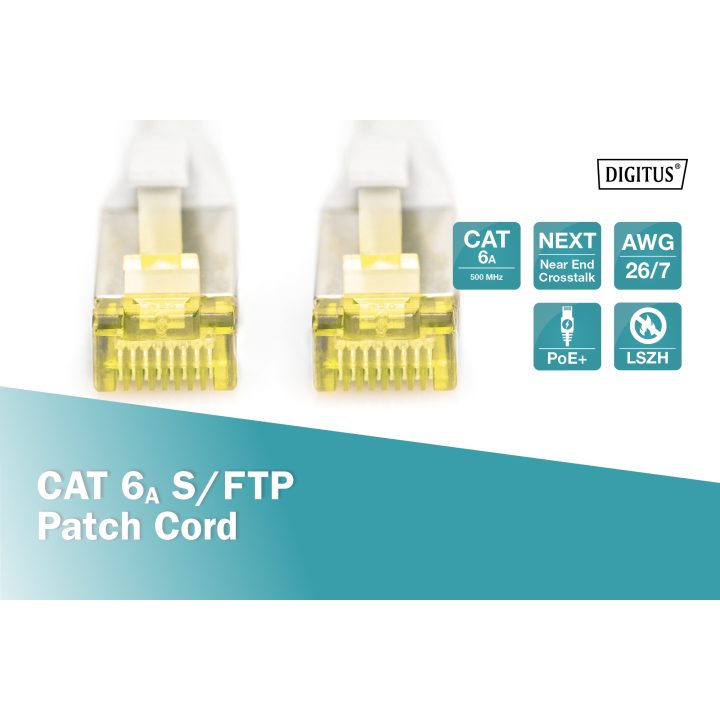 Digitus Cabo de ligação CAT 6A S/FTP (DK-1644-A-010)