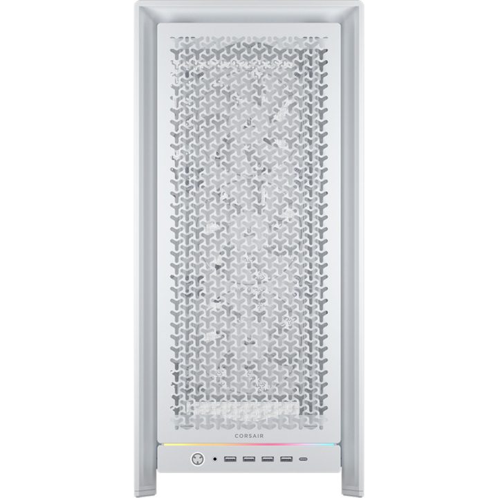 Caixa de PC gaming Corsair frame 5000D rs ATX vidro temperado branco…