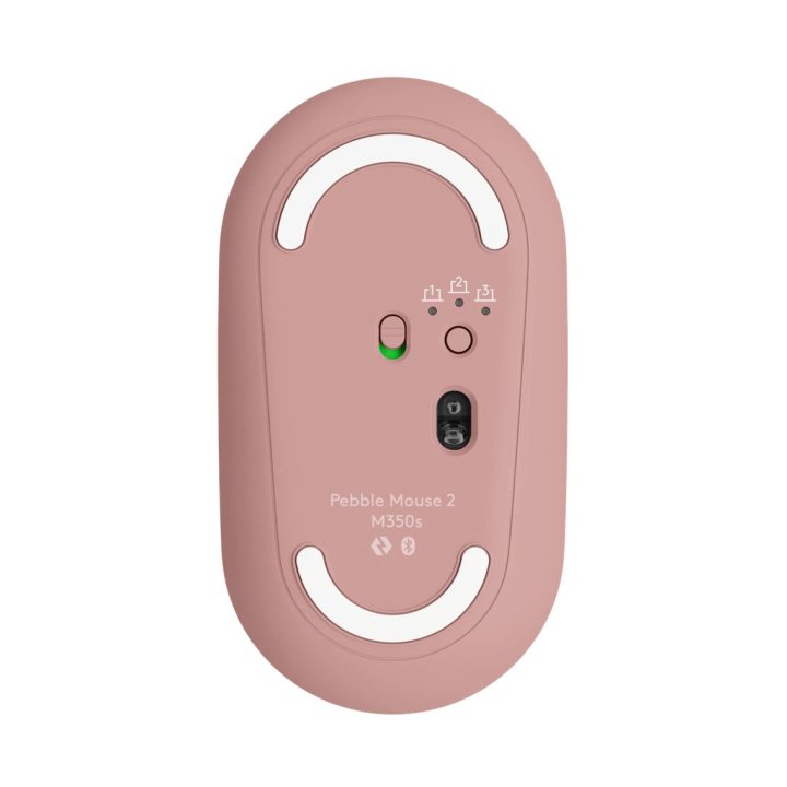 Logitech Pebble 2 M350s Ambidextrous Travel Mouse RF Wireless +…
