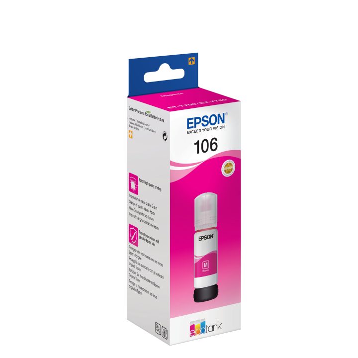 Epson 106 Botella de tinta cian EcoTank