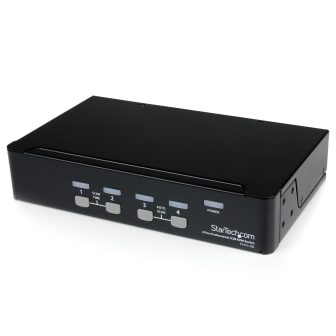 StarTech.com Comutador Switch Profissional KVM 4 Portos Vídeo VGA -…