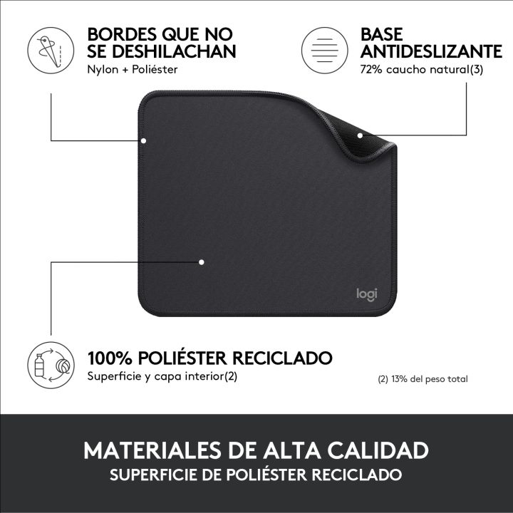 Logitech Mouse Pad - Studio Series Graphite