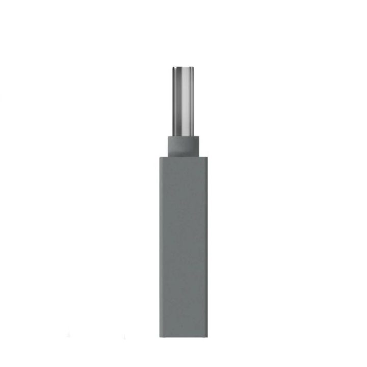AISENS Mini Aluminum Adapter USB 3.2 Gen1 3A, USB-C/M-A/H Type, Gray